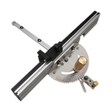 Maxbell Miter Gauge Lightweight DIY Projects Hand Tools Sturdy Table Saw Accessories Style E