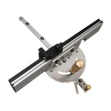 Maxbell Miter Gauge Lightweight DIY Projects Hand Tools Sturdy Table Saw Accessories Style E