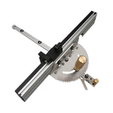 Maxbell Miter Gauge Lightweight DIY Projects Hand Tools Sturdy Table Saw Accessories Style E