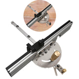 Maxbell Miter Gauge Lightweight DIY Projects Hand Tools Sturdy Table Saw Accessories Style E