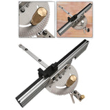 Maxbell Miter Gauge Lightweight DIY Projects Hand Tools Sturdy Table Saw Accessories Style E