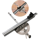 Maxbell Miter Gauge Lightweight DIY Projects Hand Tools Sturdy Table Saw Accessories Style F