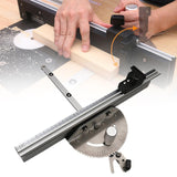 Maxbell Miter Gauge Lightweight DIY Projects Hand Tools Sturdy Table Saw Accessories Style F