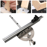 Maxbell Miter Gauge Lightweight DIY Projects Hand Tools Sturdy Table Saw Accessories Style F