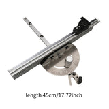 Maxbell Miter Gauge Lightweight DIY Projects Hand Tools Sturdy Table Saw Accessories Style F