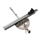 Maxbell Miter Gauge Lightweight DIY Projects Hand Tools Sturdy Table Saw Accessories Style F