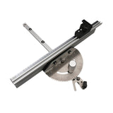 Maxbell Miter Gauge Lightweight DIY Projects Hand Tools Sturdy Table Saw Accessories Style F
