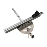 Maxbell Miter Gauge Lightweight DIY Projects Hand Tools Sturdy Table Saw Accessories Style F