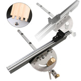 Maxbell Miter Gauge Lightweight DIY Projects Hand Tools Sturdy Table Saw Accessories Style G