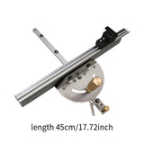 Maxbell Miter Gauge Lightweight DIY Projects Hand Tools Sturdy Table Saw Accessories Style G