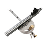 Maxbell Miter Gauge Lightweight DIY Projects Hand Tools Sturdy Table Saw Accessories Style G