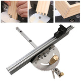 Maxbell Miter Gauge Lightweight DIY Projects Hand Tools Sturdy Table Saw Accessories Style G