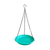 Maxbell Birds Feeder and Birdbath Bowl with Chains Bird Food Tray for Gift Lawn Yard Green