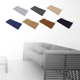 Maxbell Garden Bench Cushion 8 cm Thick Soft Bench Pad for Lounger Porch Swing Couch Gray