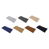 Maxbell Garden Bench Cushion 8 cm Thick Soft Bench Pad for Lounger Porch Swing Couch Gray