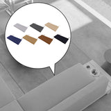 Maxbell Garden Bench Cushion 8 cm Thick Soft Bench Pad for Lounger Porch Swing Couch Gray