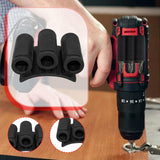 Maxbell Driver Bit Holder Shelf Drill Storage Rack for Outdoor Handymen Electricians