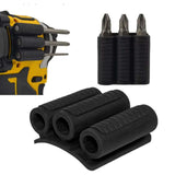 Maxbell Driver Bit Holder Shelf Drill Storage Rack for Outdoor Handymen Electricians