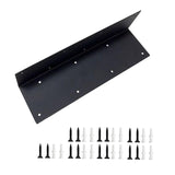 Maxbell Garden Bed Corner Bracket L Shape 11"x3"x3" for Furniture Wood Frame Outdoor 14 Holes