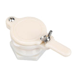 Maxbell Honey Gate Valve for Extractor Multiuse Bee Hive Tool for Garden Spare Parts White