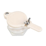 Maxbell Honey Gate Valve for Extractor Multiuse Bee Hive Tool for Garden Spare Parts White