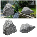 Maxbell Realistic Faux Stone Simulated Landscaping Rock for Outdoor Backyard Terrace 37x23x22 cm