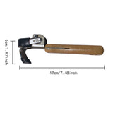 Maxbell Barks Removal Tool Compact Multipurpose Crack Weeder for Lawn Patio Grafting 19x5cm