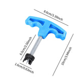 Maxbell PE Tube Hole Opener Handheld T Shaped Professional Watering Pipe Hole Opener 16mm Hole