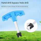 Maxbell PE Tube Hole Opener Handheld T Shaped Professional Watering Pipe Hole Opener 16mm Hole