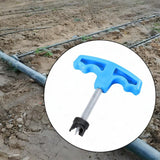 Maxbell PE Tube Hole Opener Handheld T Shaped Professional Watering Pipe Hole Opener 16mm Hole