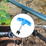 Maxbell PE Tube Hole Opener Handheld T Shaped Professional Watering Pipe Hole Opener 20mm Hole