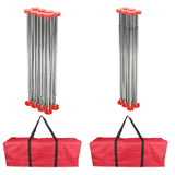 Maxbell Portable Work Stand with Oxford Cloth Storage Bag for Picnic Bbq Office 6 Legs