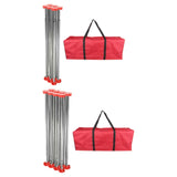 Maxbell Portable Work Stand with Oxford Cloth Storage Bag for Picnic Bbq Office 6 Legs