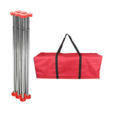 Maxbell Portable Work Stand with Oxford Cloth Storage Bag for Picnic Bbq Office 6 Legs