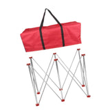 Maxbell Portable Work Stand with Oxford Cloth Storage Bag for Picnic Bbq Office 6 Legs