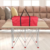 Maxbell Portable Work Stand with Oxford Cloth Storage Bag for Picnic Bbq Office 6 Legs