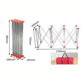 Maxbell Portable Work Stand with Oxford Cloth Storage Bag for Picnic Bbq Office 8 Legs