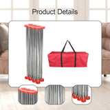 Maxbell Portable Work Stand with Oxford Cloth Storage Bag for Picnic Bbq Office 8 Legs