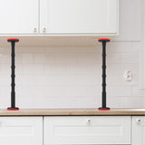 Maxbell 2Pcs Undermount Sink Brackets Practical Sink Legs for Dresser Table Bathroom 18 to 67cm