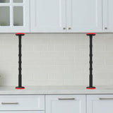 Maxbell 2Pcs Undermount Sink Brackets Practical Sink Legs for Dresser Table Bathroom 18 to 67cm