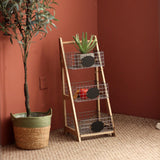 Maxbell Household Storage Rack Storage Shelves for Balcony Potted Plants Dorm Corner