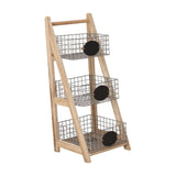 Maxbell Household Storage Rack Storage Shelves for Balcony Potted Plants Dorm Corner