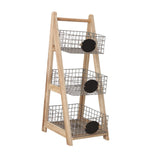 Maxbell Household Storage Rack Storage Shelves for Balcony Potted Plants Dorm Corner
