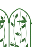 Maxbell 4 Pieces Decorative Garden Fences Landscape for Yard Patio Flower Bed Green