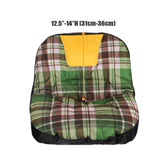 Maxbell Lawnmower Seat Cover Wear Resistant Directly Replace for Farm Yard Gardening without Bag
