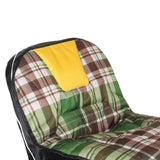 Maxbell Lawnmower Seat Cover Wear Resistant Directly Replace for Farm Yard Gardening without Bag