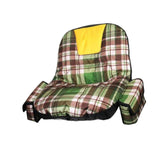 Maxbell Lawnmower Seat Cover Wear Resistant Directly Replace for Farm Yard Gardening with Bag