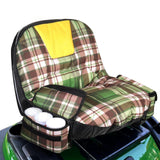 Maxbell Lawnmower Seat Cover Wear Resistant Directly Replace for Farm Yard Gardening with Bag