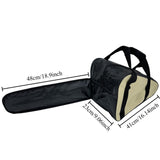 Maxbell Chainsaws Carrying Case Zipper Chainsaws Holder for Outside Travel