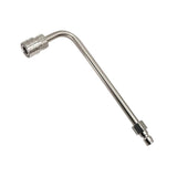 Maxbell Pressure Washer Gutter Rod Supplies Cleaner Rod for Home Use Driveway Window 160mm L Shaped